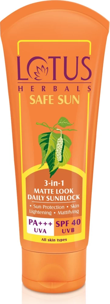 Lotus Herbal Tinted Sunscreen