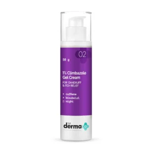 The Derma Co.'s 1% Climbazole Gel Cream for Scalp Itching