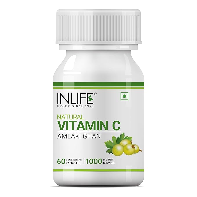 INLIFE Natural Vitamin C Amla Extract Capsules