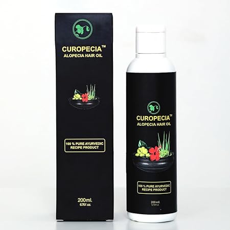 Curopecia Alopecia Hair oil for Alopecia Areata