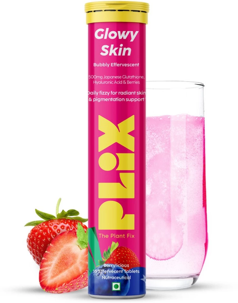 Plix Olena Glutathione Skin Glow, 15 tablets, Strawberry