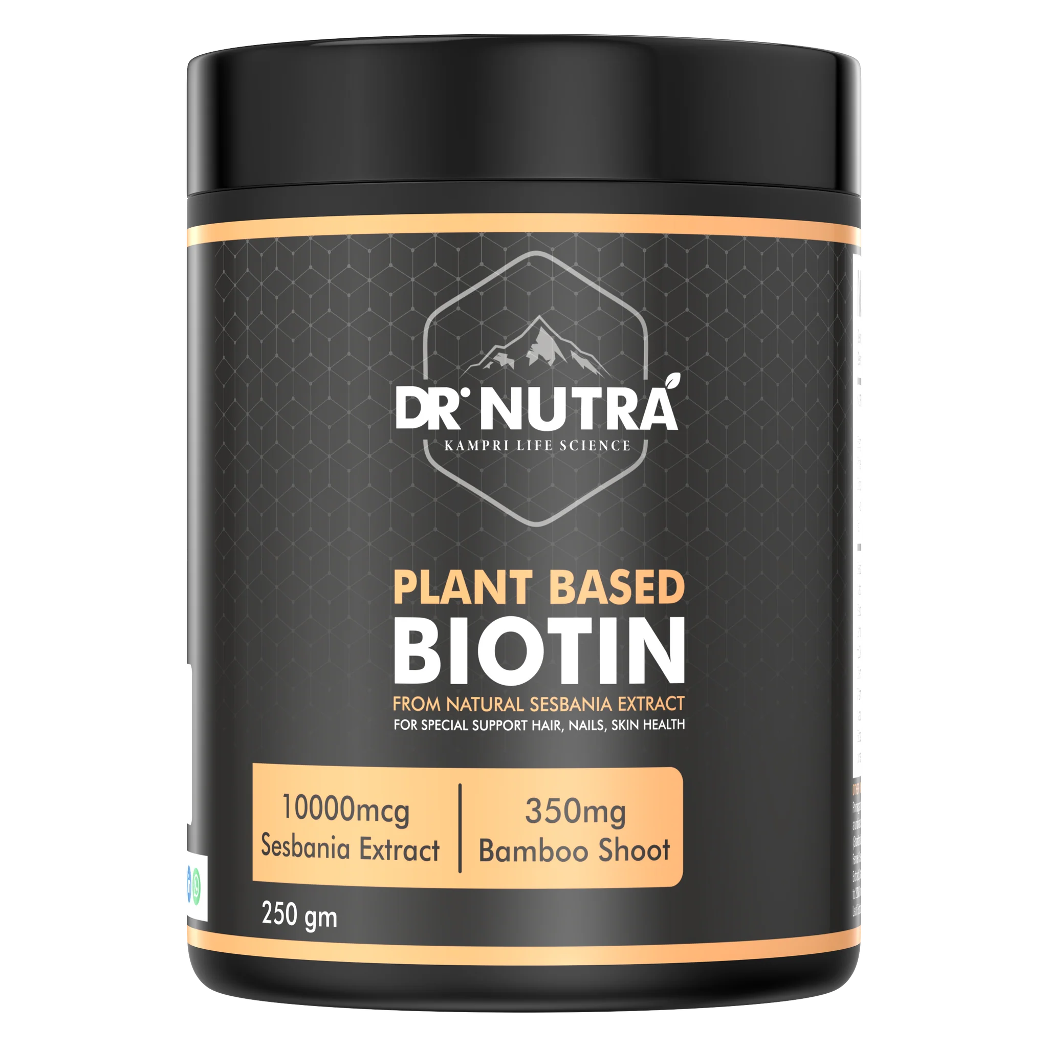 Dr. Nutra Plant-Based Biotin Powder