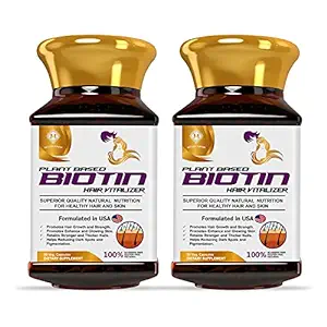 Mountain or Plant-Based Biotin Hair Vitalizer Capsule