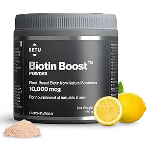 Setu Biotin Boost Powder for Hair, Skin & Nails