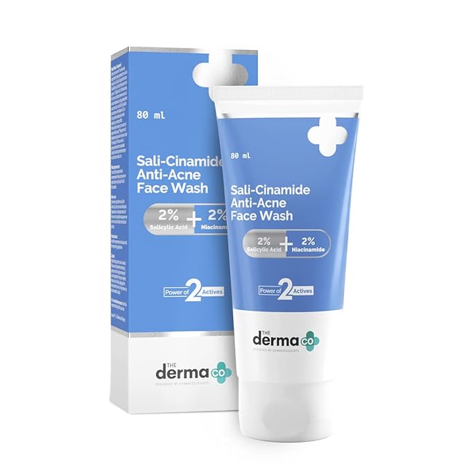 The Derma Co Sali-Cinamide Anti-Acne Face Wash